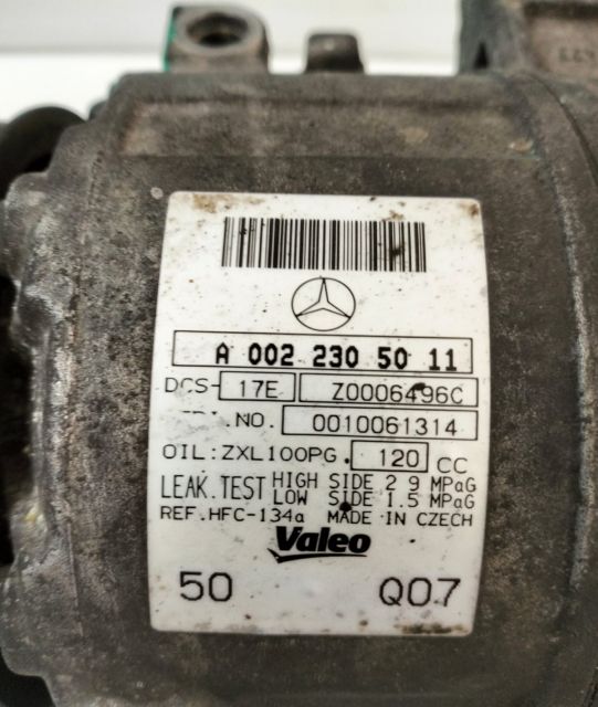 Compresor clima  a0022305011 Mercedes-Benz E-Class W211/S211 (facelif