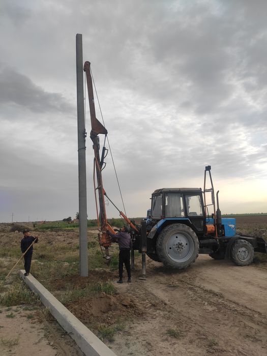 Ямабур монтаж ЛЭП