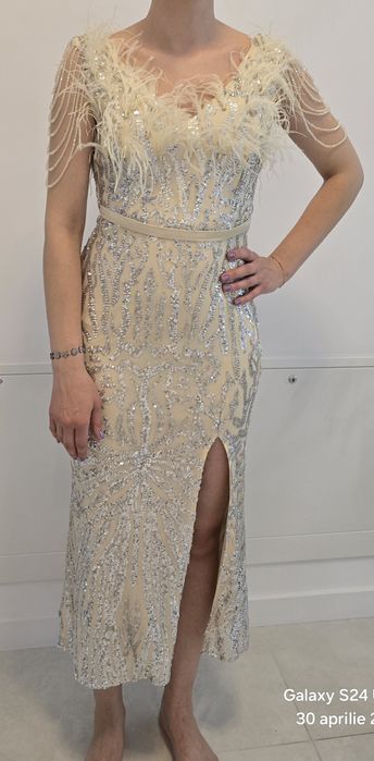 Rochie eleganta cu paiete