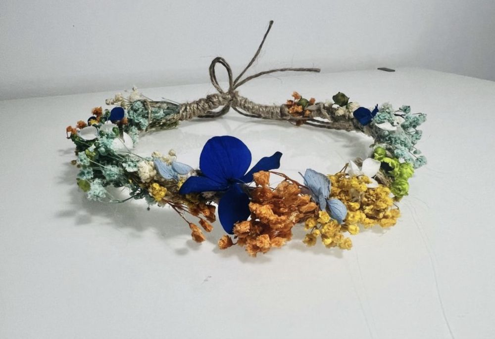 Coronite adulti / copii din Plante si flori naturale stabilizate