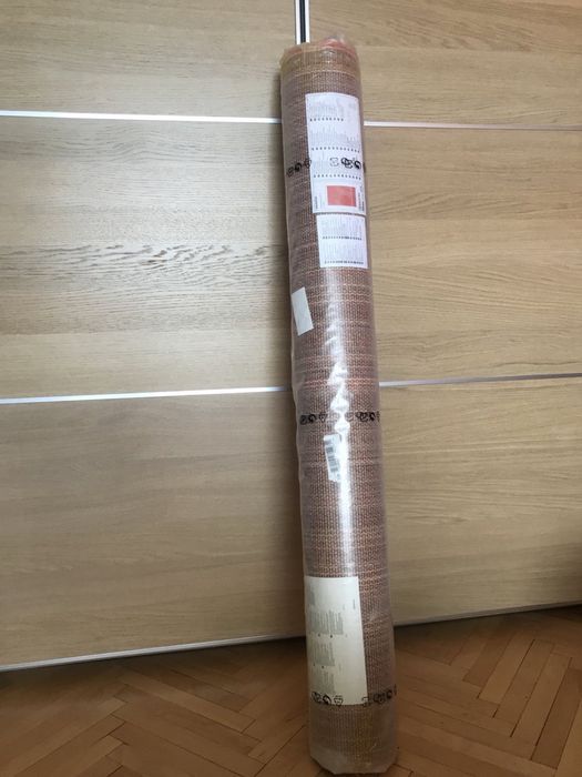 IKEA HAMPEN – червен килим, 133 × 95 cm – НОВ, неразопакован