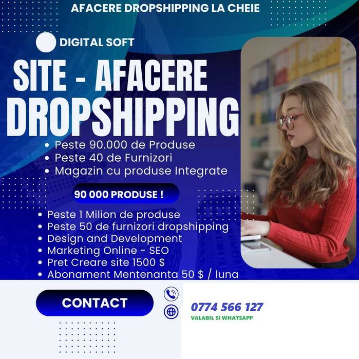 Creare Magazin Online Dropshipping - Magento 2 - Wordpress, Shopify cv