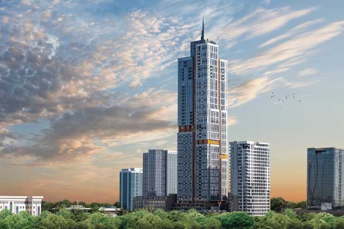 Срочно ПРОДАЁТСЯ 2ком квартира на ЖК Nest one 58.78м2