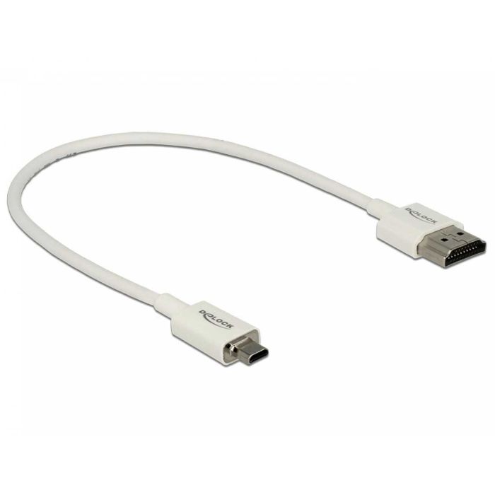 Cablu micro-HDMI (HDMI-D) tata la HDMI tata slim 4K premium