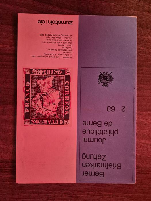 Vand colectia 1968 revista elvetiana filatelica