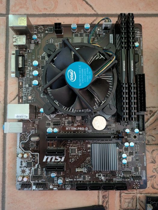 kit placa baza h110m i5 7500 gtx 1050 ti ddr4 ssd sursa
