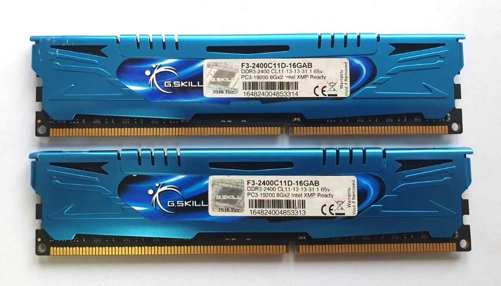 Рам памет G.SKILL RipjawsX 16GB (2x8GB) DDR3 2400MHz