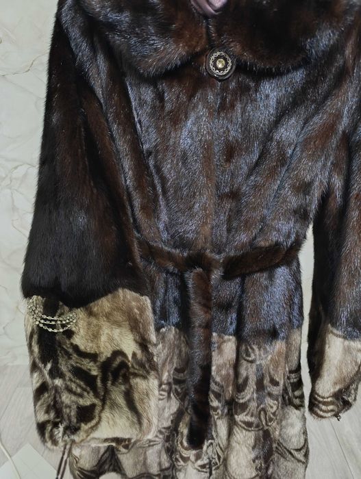Шуба норковая б.у