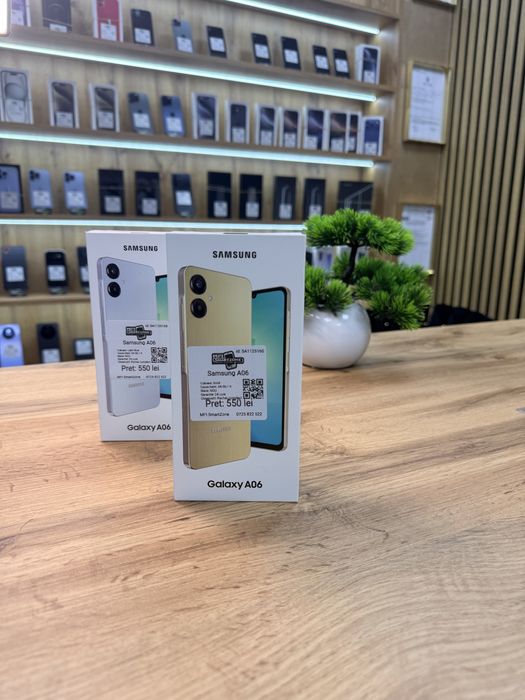 Samsung A06 Gold/Blue 64Gb -Noi - Sigilate - Garantie 24 luni