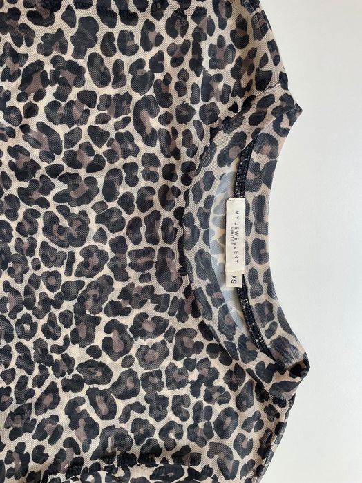 Риза с леопардов принт XS MY JEWELLERY