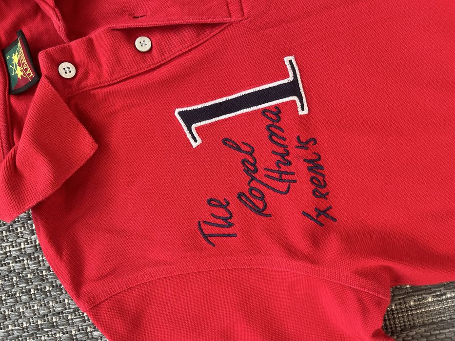 red La Martina polo shirt
