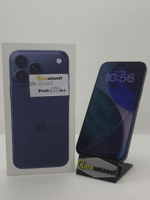 Telefon mobil Apple iPhone 17 Pro Max, 512GB, 5G, Deep Blue -A-