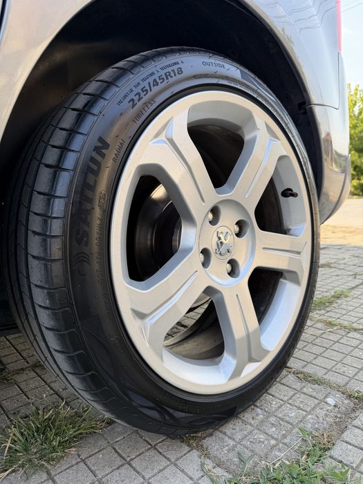 Джанти с гуми PEUGEOT/CITROEN 18цола 4x108