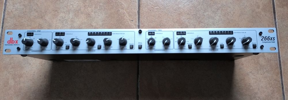 Compresor audio dbx 266xs (procesor)