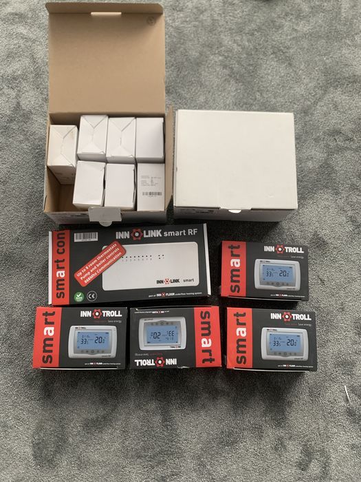 Termostate wireless innotroll  baza se conectare si actuator