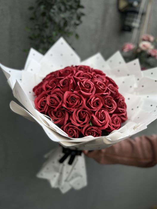 Aranjamente si buchete flori sapun