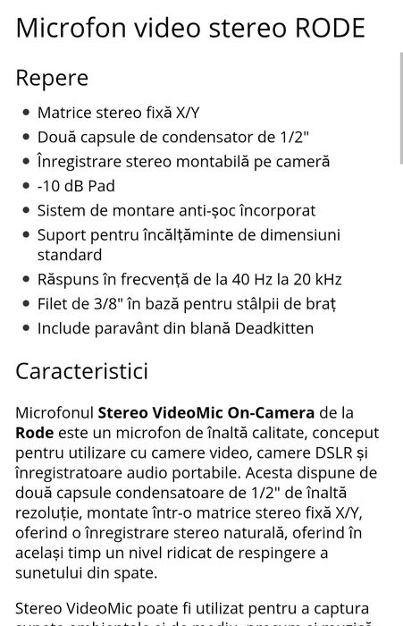 Microfon rode svm