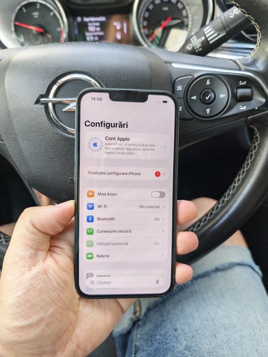 iPhone 13 Green 94% 128GB stare foarte buna totul original liber retea.