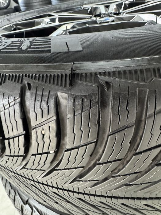 Jante Bmw X3 X4 R19 G01 G02 Originale 887M Iarna Michelin Stelute Runflat 2023