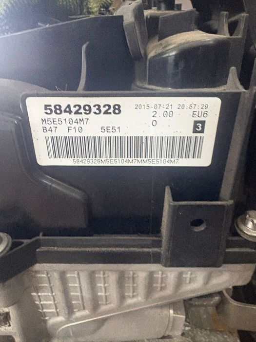 Motor bmw b47 euro 6