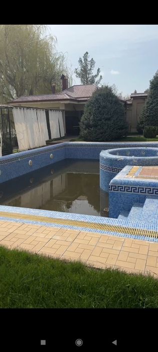 Брусчатка, кафель, бассейн ювиш. Bruschatka, basseyn yuvish.fasad