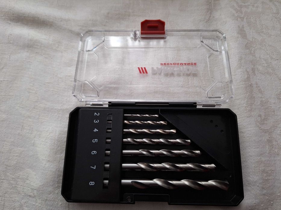 Set de burghie pentru metal de la Parkside