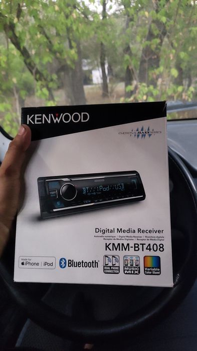 Продам абсолютно новую Магнитолу Kenwood 408BT процессорная новая