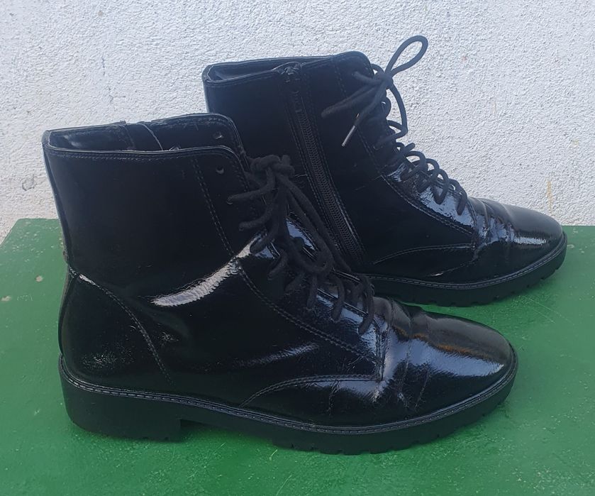 Cizme piele lacuite nr.40
