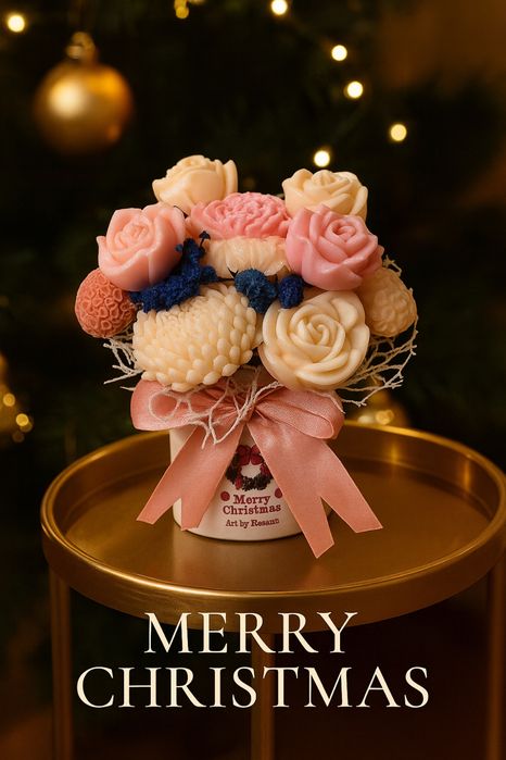 Buchet din ceara de soia