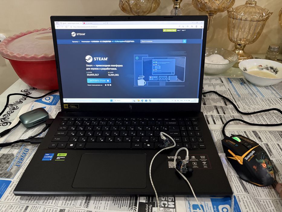 Пролажа ноутбука acer nitro V 15