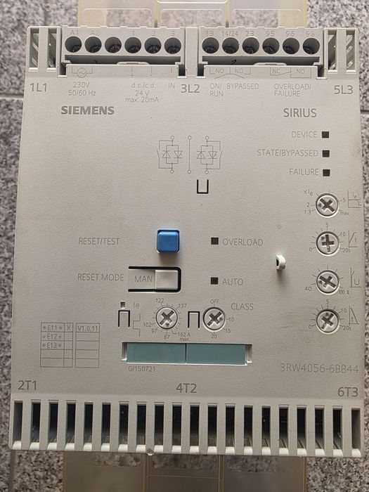 SIEMENS SIRIUS  3RW4056-6BB44 софтстарт