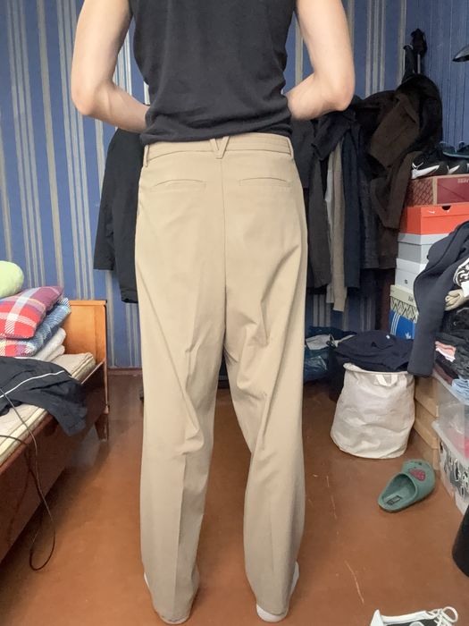 брюки горчичный Zara (31 размер-М) - БУ