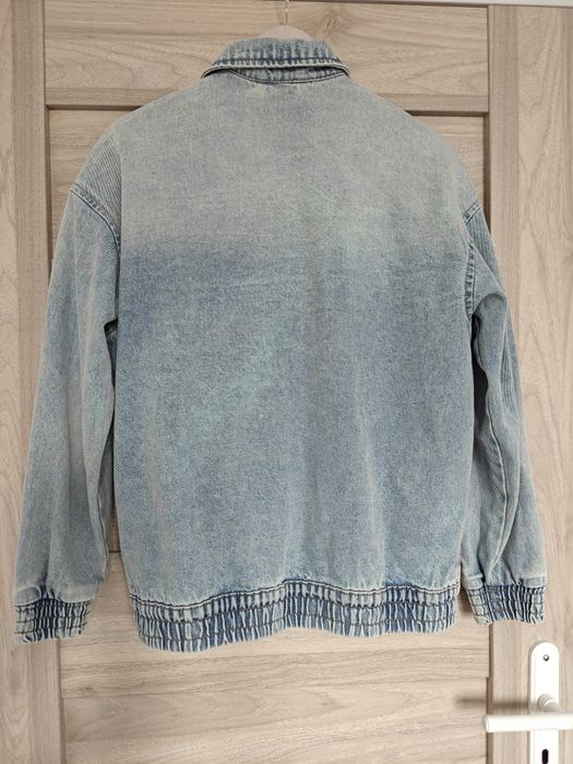 Дамско дънково яке CROPP