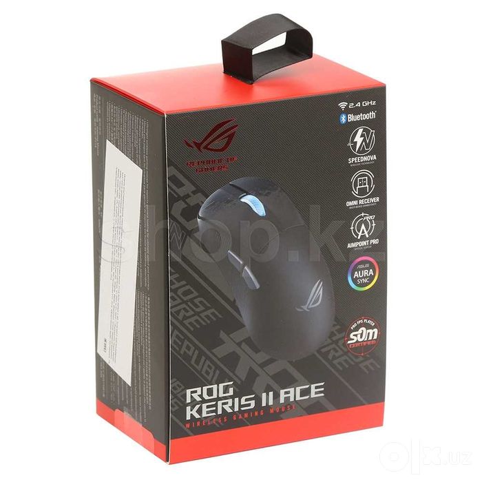 Беспроводные мыши ASUS ROG Keris II ACE Wireless