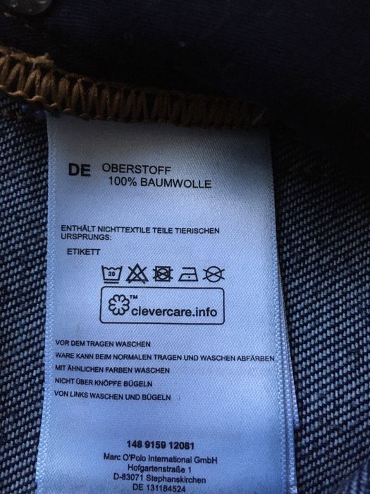 Marc 0’Polo super high loose cropped jeans