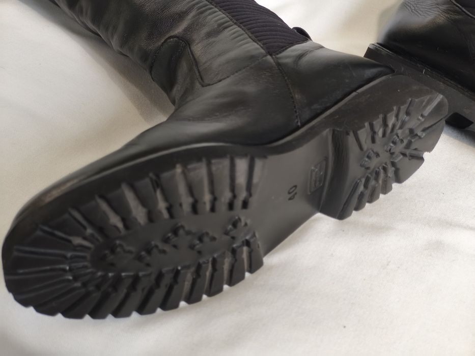 Ботуши естествена кожа, номер 40