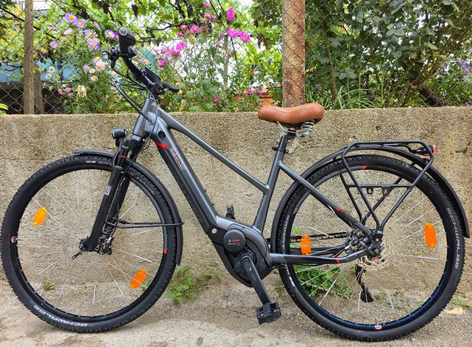 Електрически Немски Bergamont E-Contrail 28 цола М размер Bosch Smart