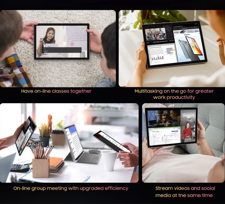 Таблет Blackview Tab 15 Space Grey, 4G, 13MP, 8280 mAh, две SIM карти