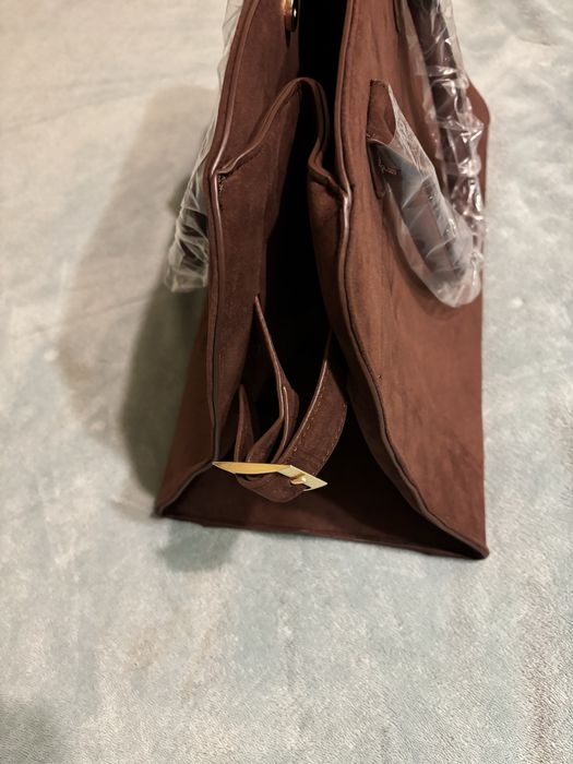 Сумка женская замшевая