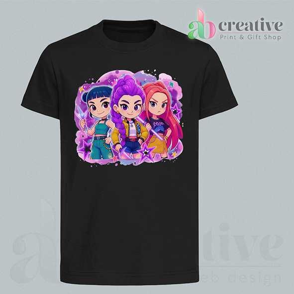 Детска тениска K-pop Demon Hunters