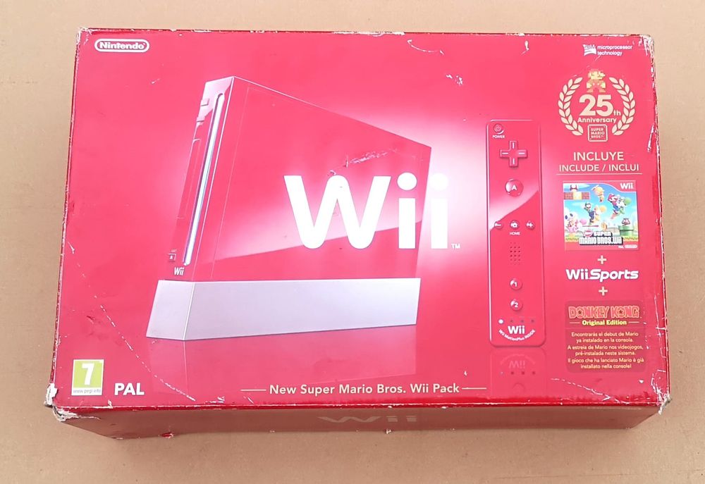 Consola Nintendo Wii red edition la cutie