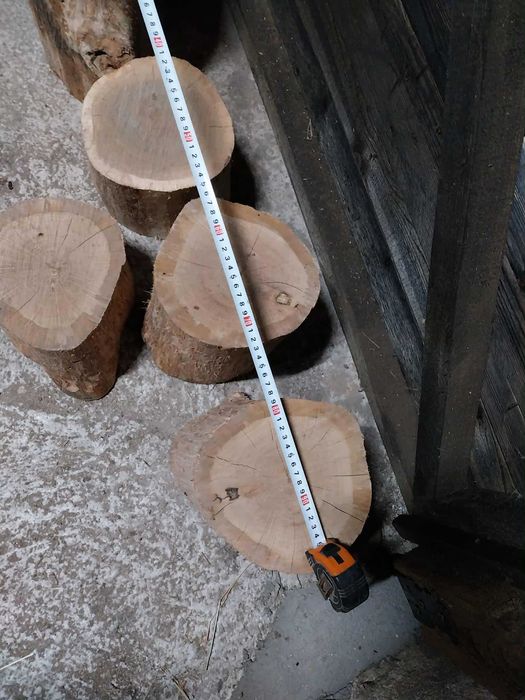 Дъбови трупчета за разсичане на кокали и месо