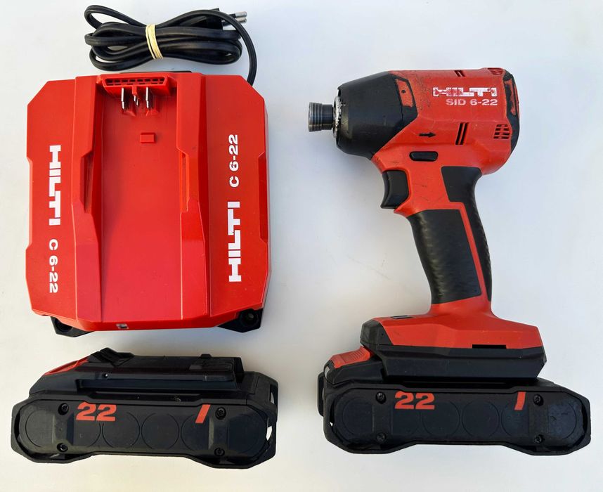 Hilti SiD 6-22 Nuron - Безчетков импакт 2х22V 4.0Ah