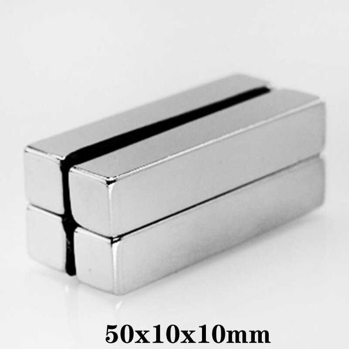 50x10x10mm неодимов МАГНИТ N52, magnit, neodimov, магнити, magnet