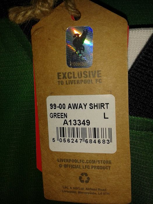 100% Оригинал! Liverpool/Ливърпул фланелка/тениска!