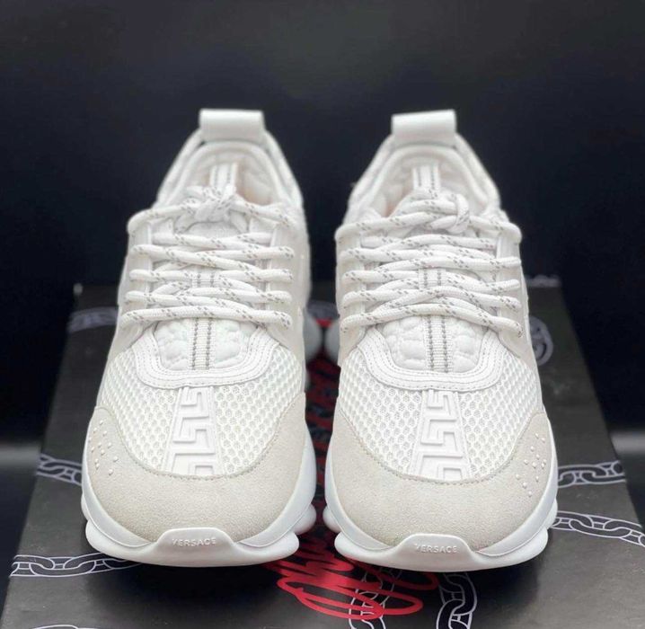 Adidași Versace White Edition
