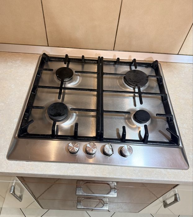 Plita incorporabila Bosch inox gaz perfecta stare / aragaz