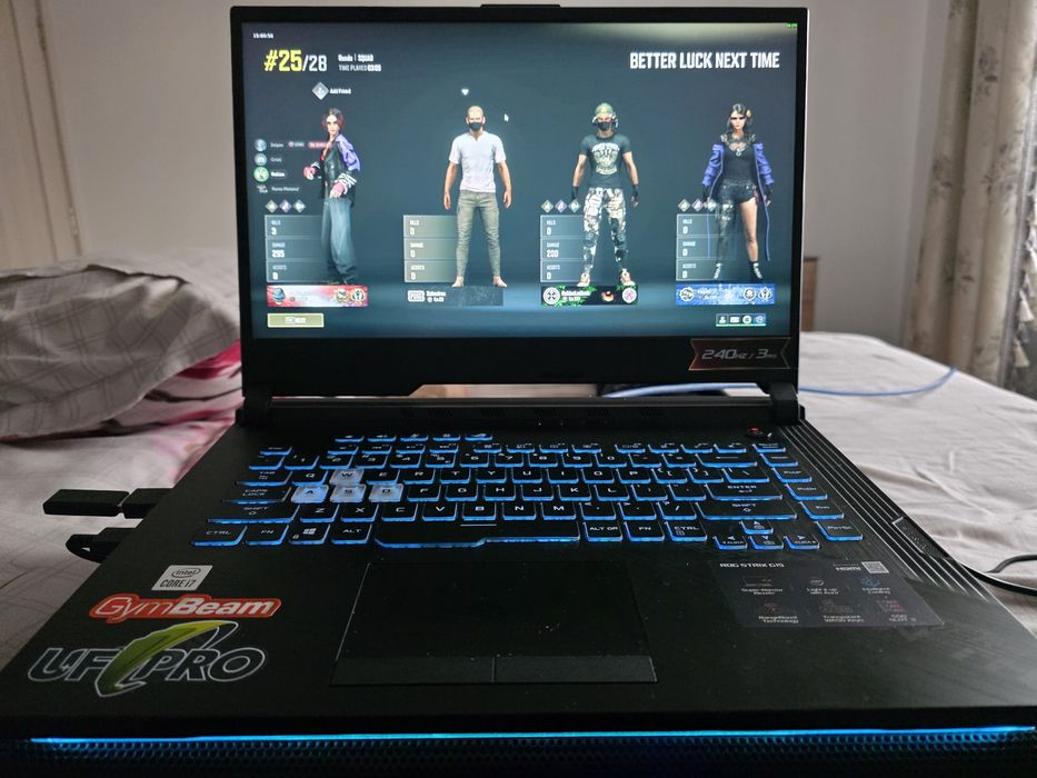 Laptop gaming Asus ROG STRIX G15, i7-10750H , RTX 2070 Super 8GB VRAM