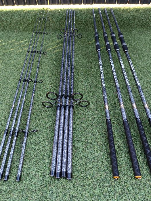 SET 4 Lansete Crap Diamant Alb 3.60 4 Lbs din 3 Tronsoane Produs nou