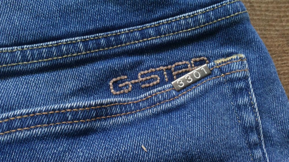 G-Star 3301 LOW TAPERED Jeans Размер 32 / 30 еластични дънки 1-61